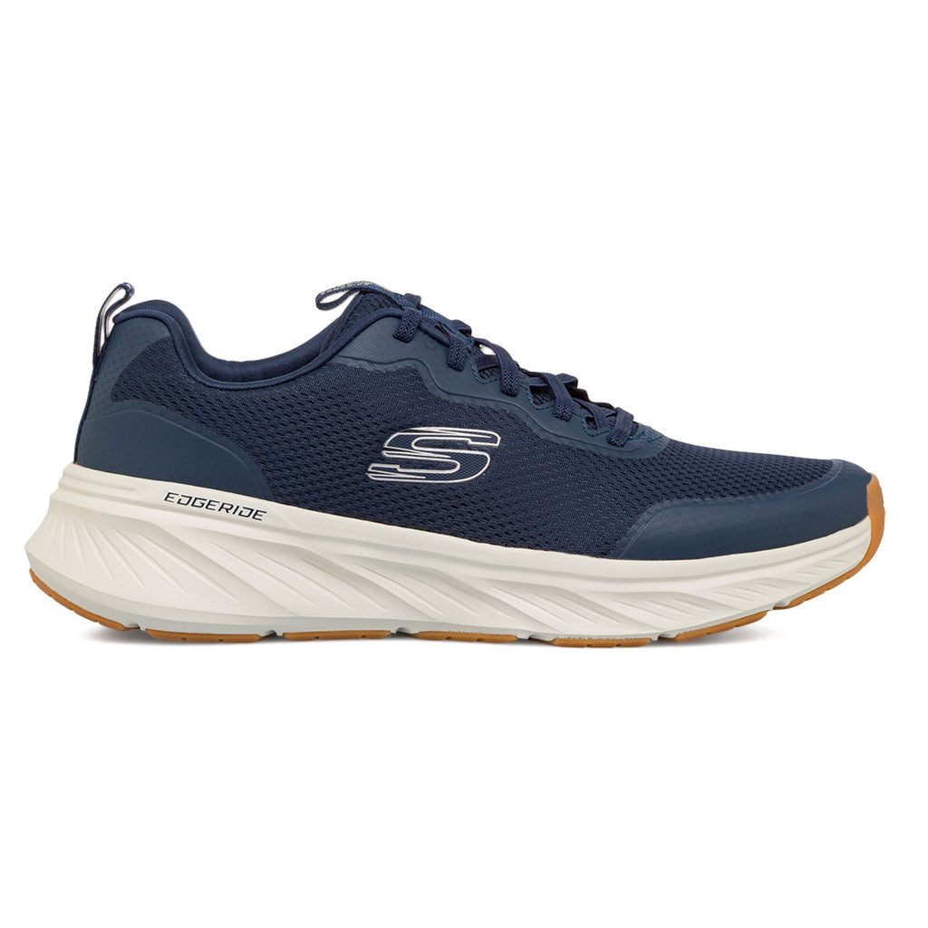 Scarpe da ginnastica blu da uomo In Memory Foam Skechers Edgeride