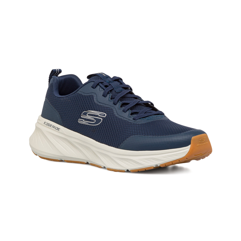 Scarpe da ginnastica blu da uomo In Memory Foam Skechers Edgeride