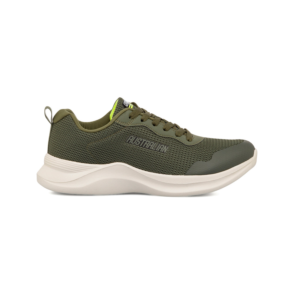 Scarpe da ginnastica verde militare da uomo Australian Cosy II