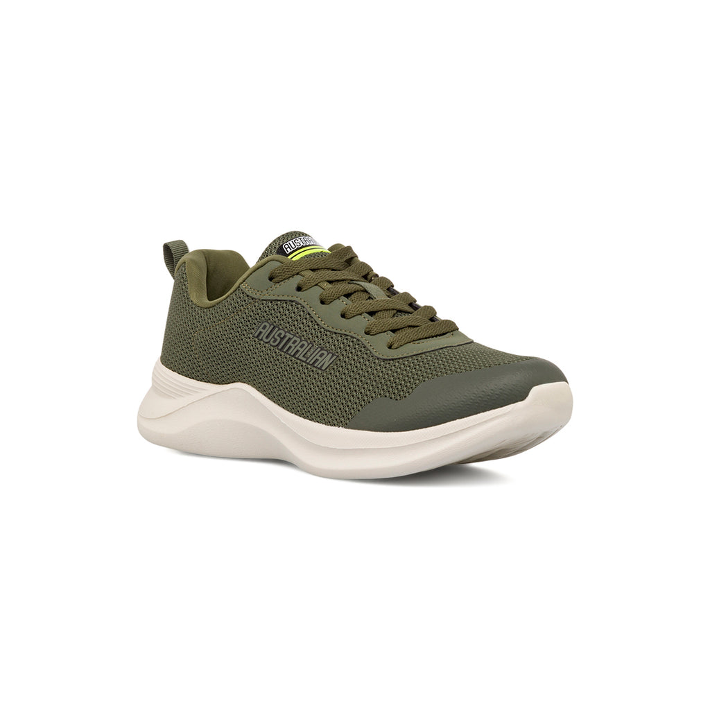 Scarpe da ginnastica verde militare da uomo Australian Cosy II
