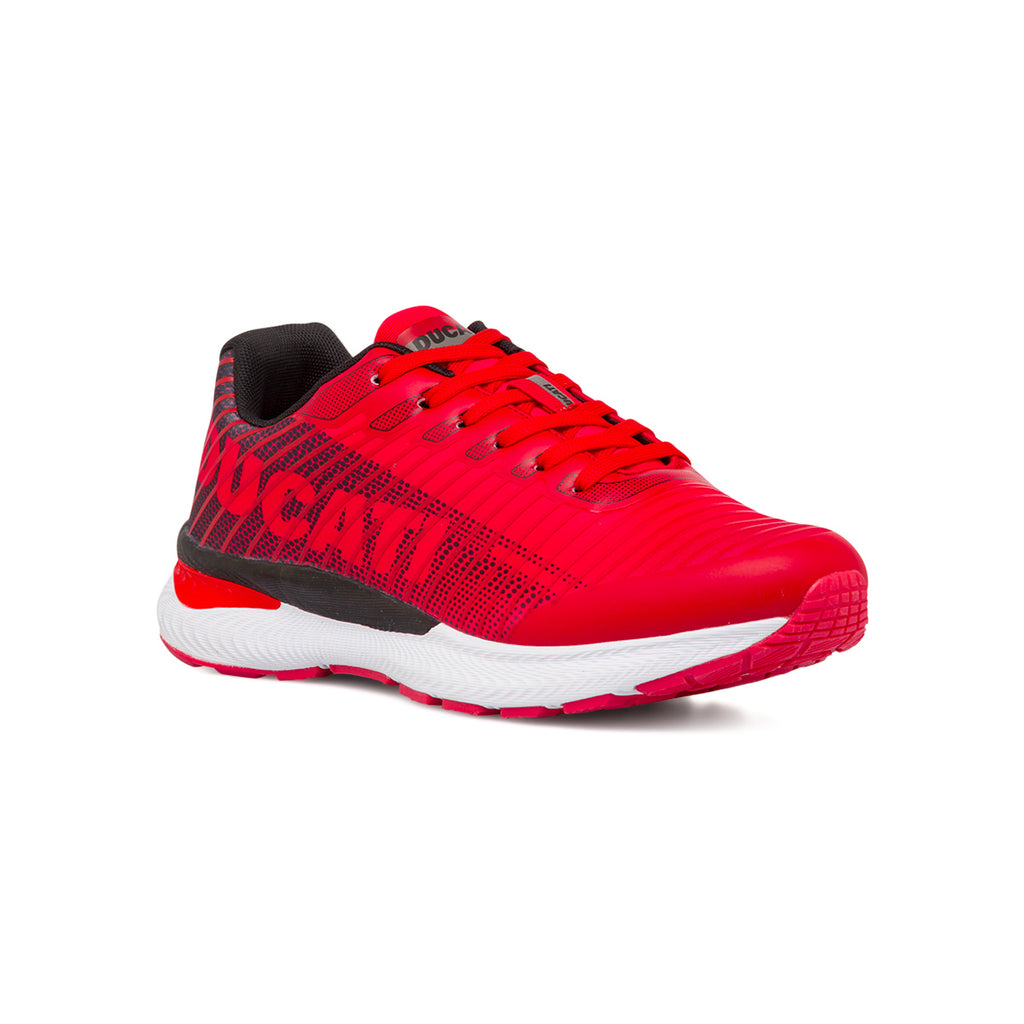 Sneakers rosse da uomo Ducati Balderico 4