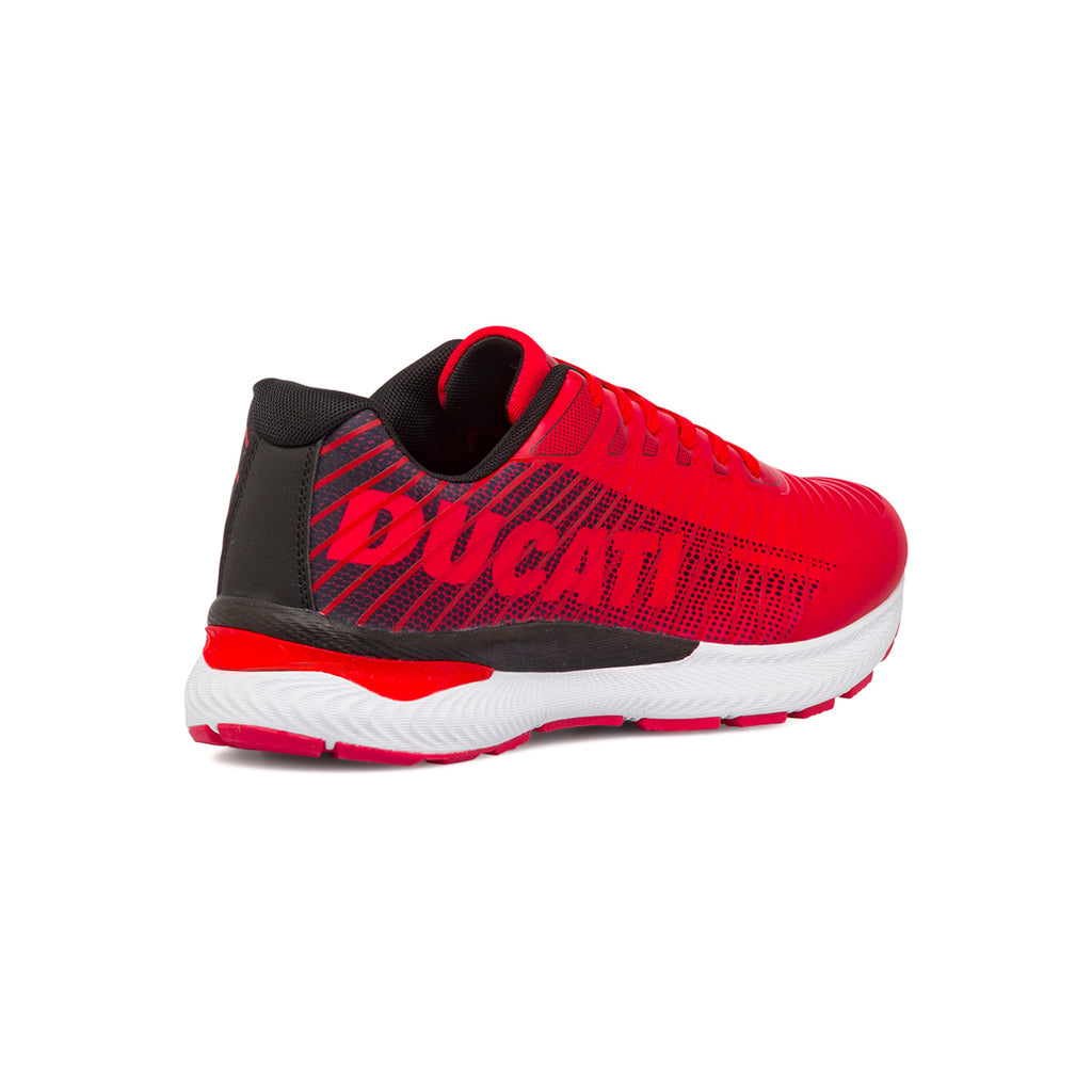 Sneakers rosse da uomo Ducati Balderico 4