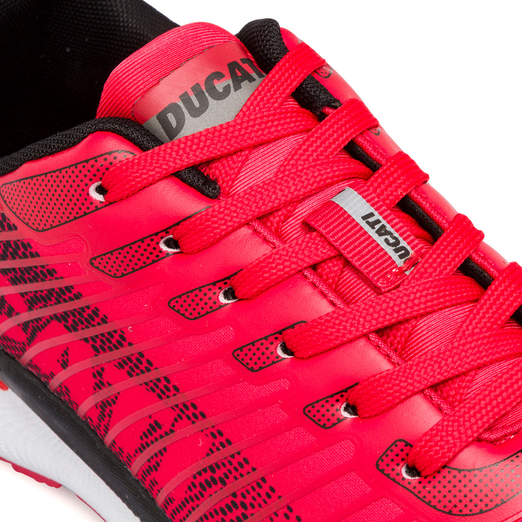 Sneakers rosse da uomo Ducati Balderico 4