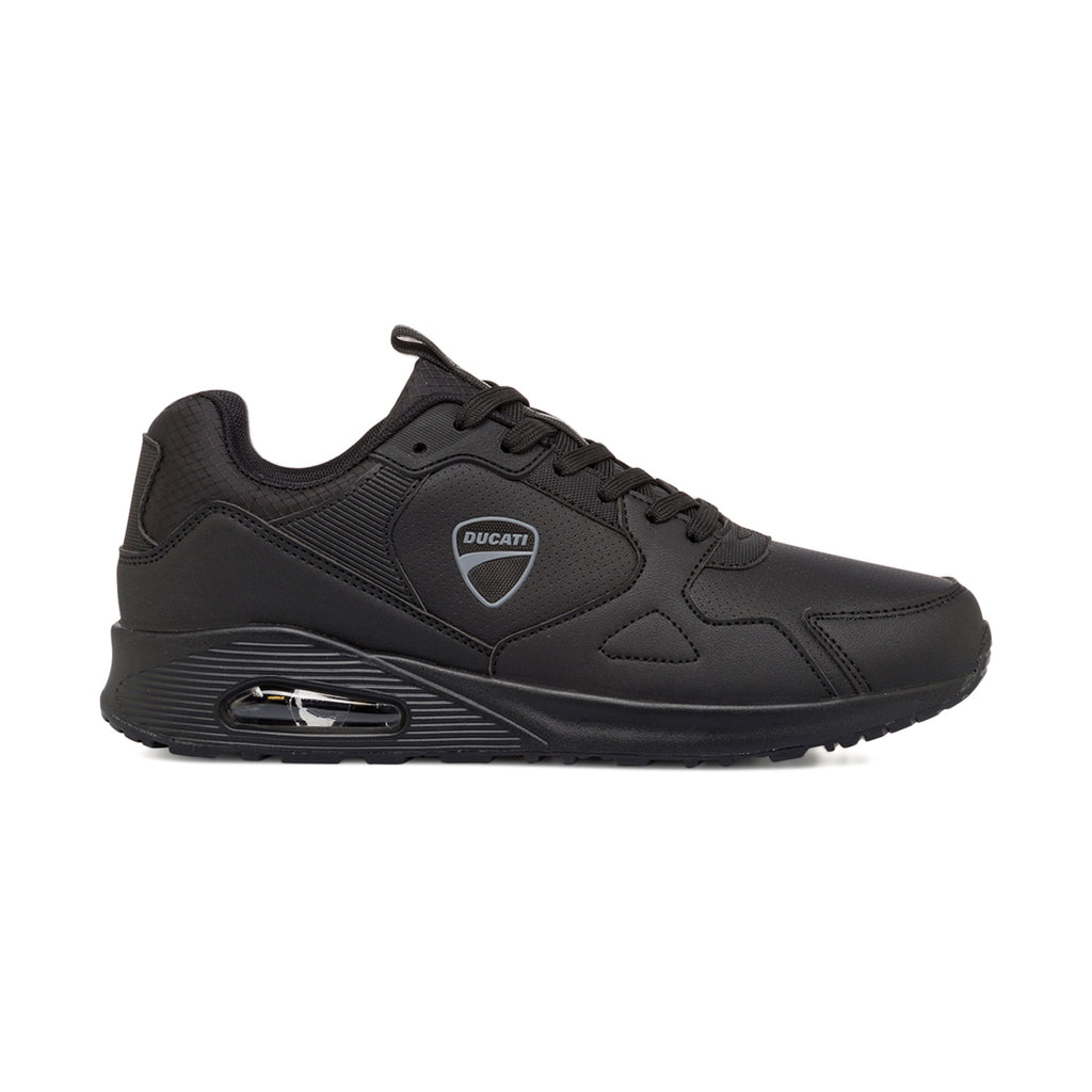 Scarpe da Ginnastica Nere da Uomo con logo laterale Ducati