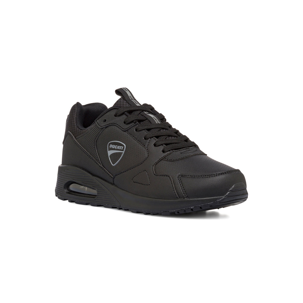 Scarpe da Ginnastica Nere da Uomo con logo laterale Ducati
