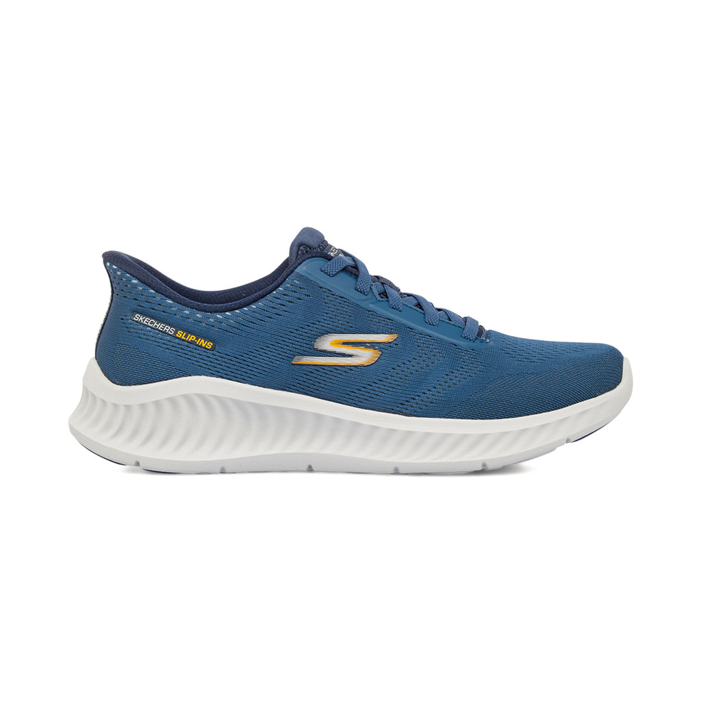 Scarpe da ginnastica blu da Uomo con tecnologia Slip-Ins Skechers Go Walk