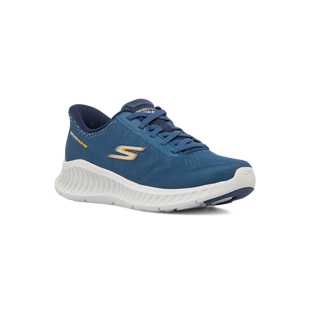 Scarpe da ginnastica blu da Uomo con tecnologia Slip-Ins Skechers Go Walk