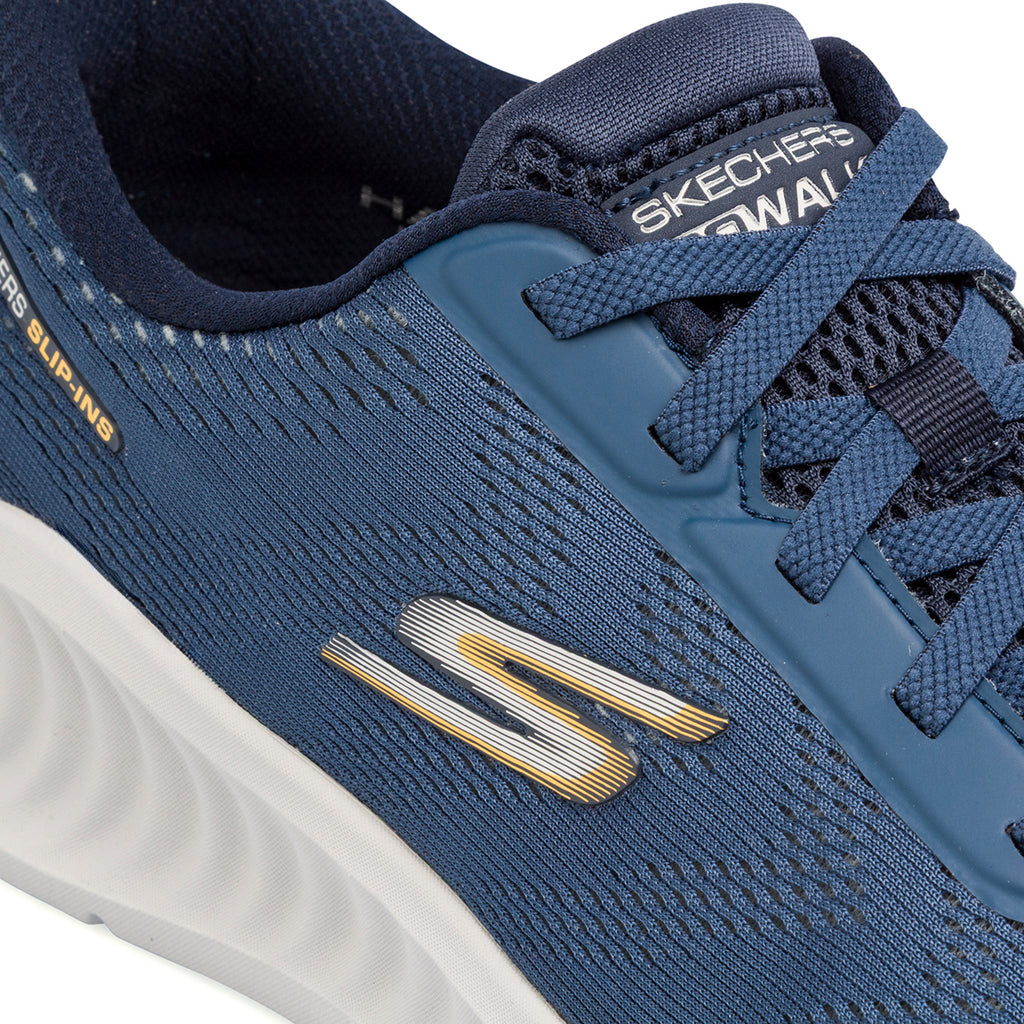 Scarpe da ginnastica blu da Uomo con tecnologia Slip-Ins Skechers Go Walk
