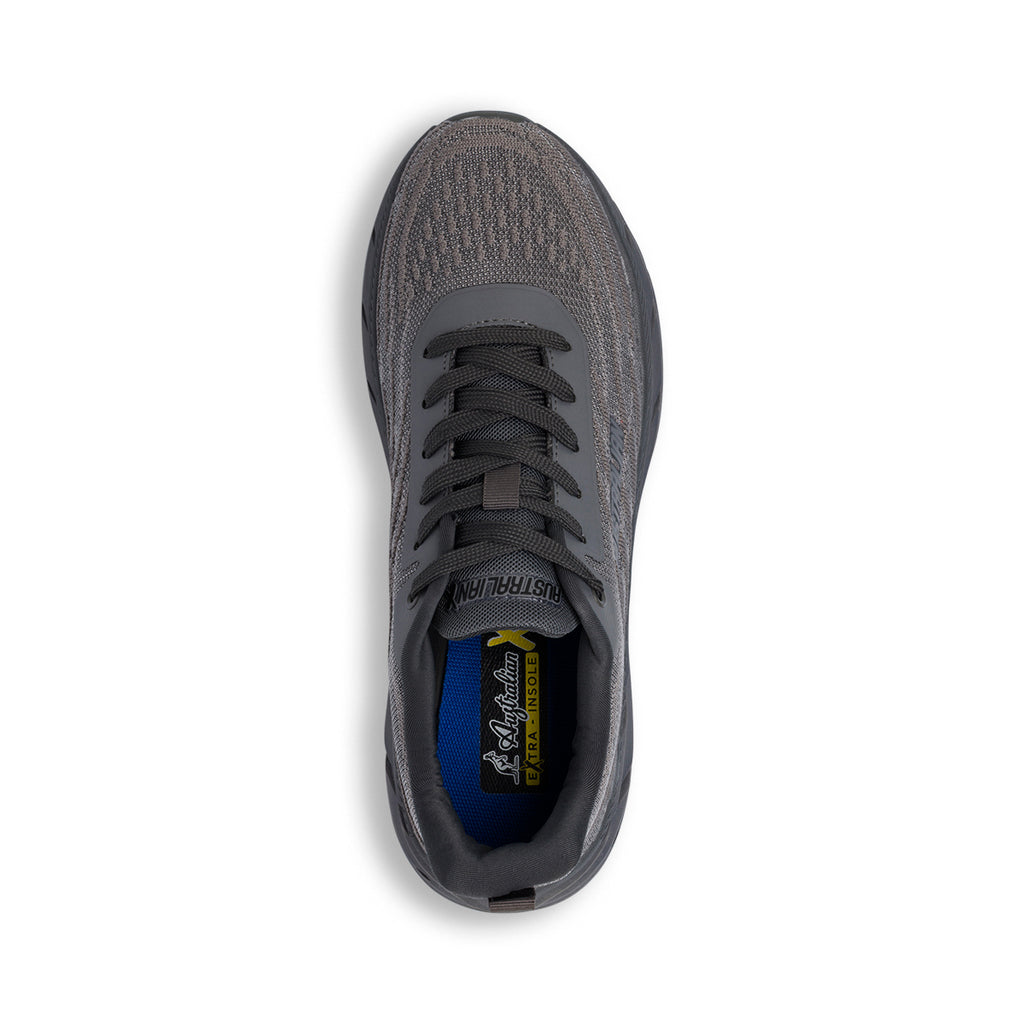 Scarpe da Ginnastica Grigie da Uomo Australian extra Insole