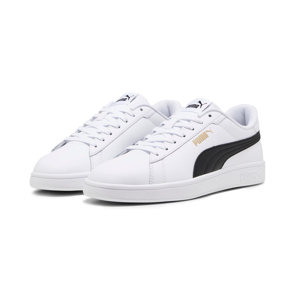 Sneakers da uomo bianche con logo a contraso Puma Smash 3.0