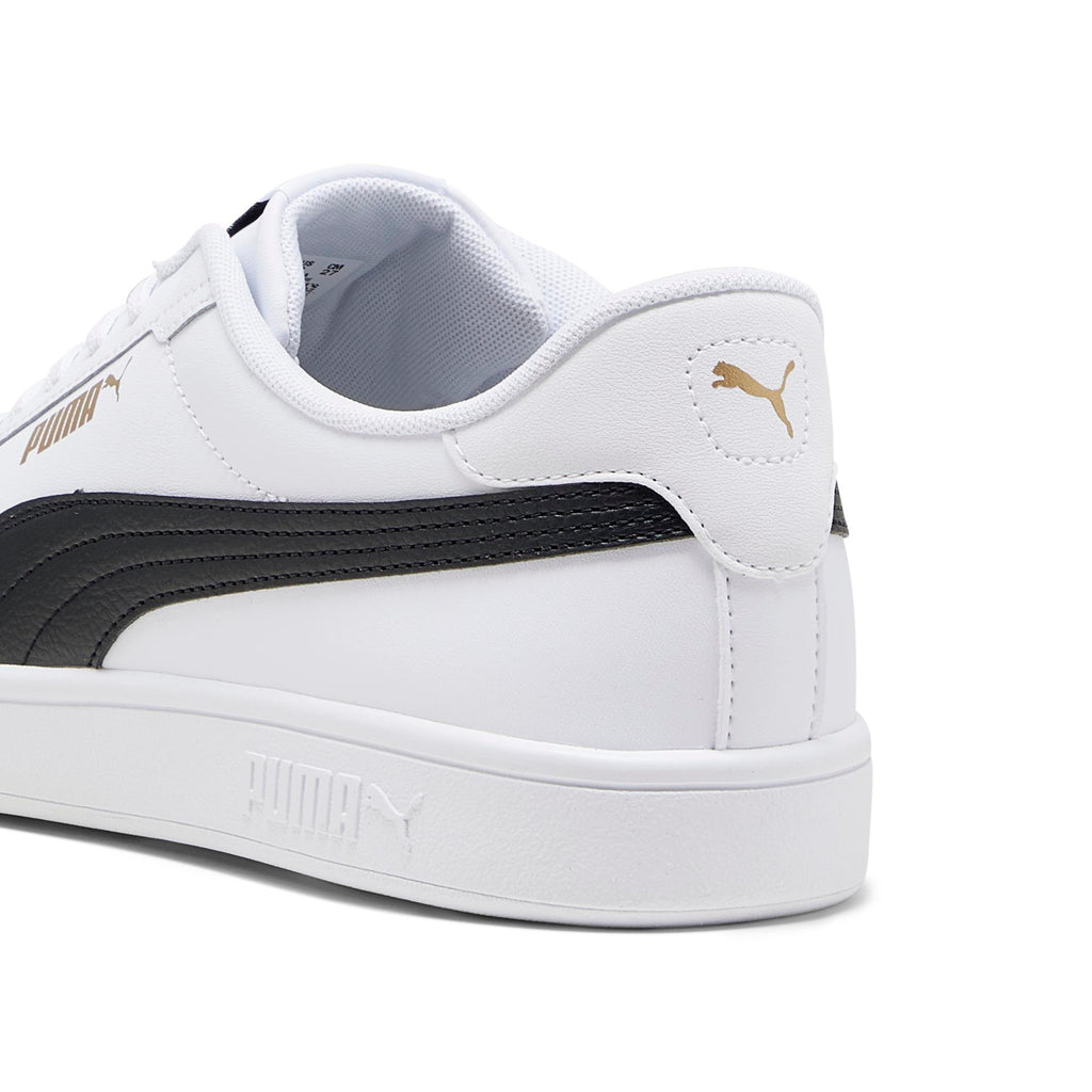 Sneakers da uomo bianche con logo a contraso Puma Smash 3.0
