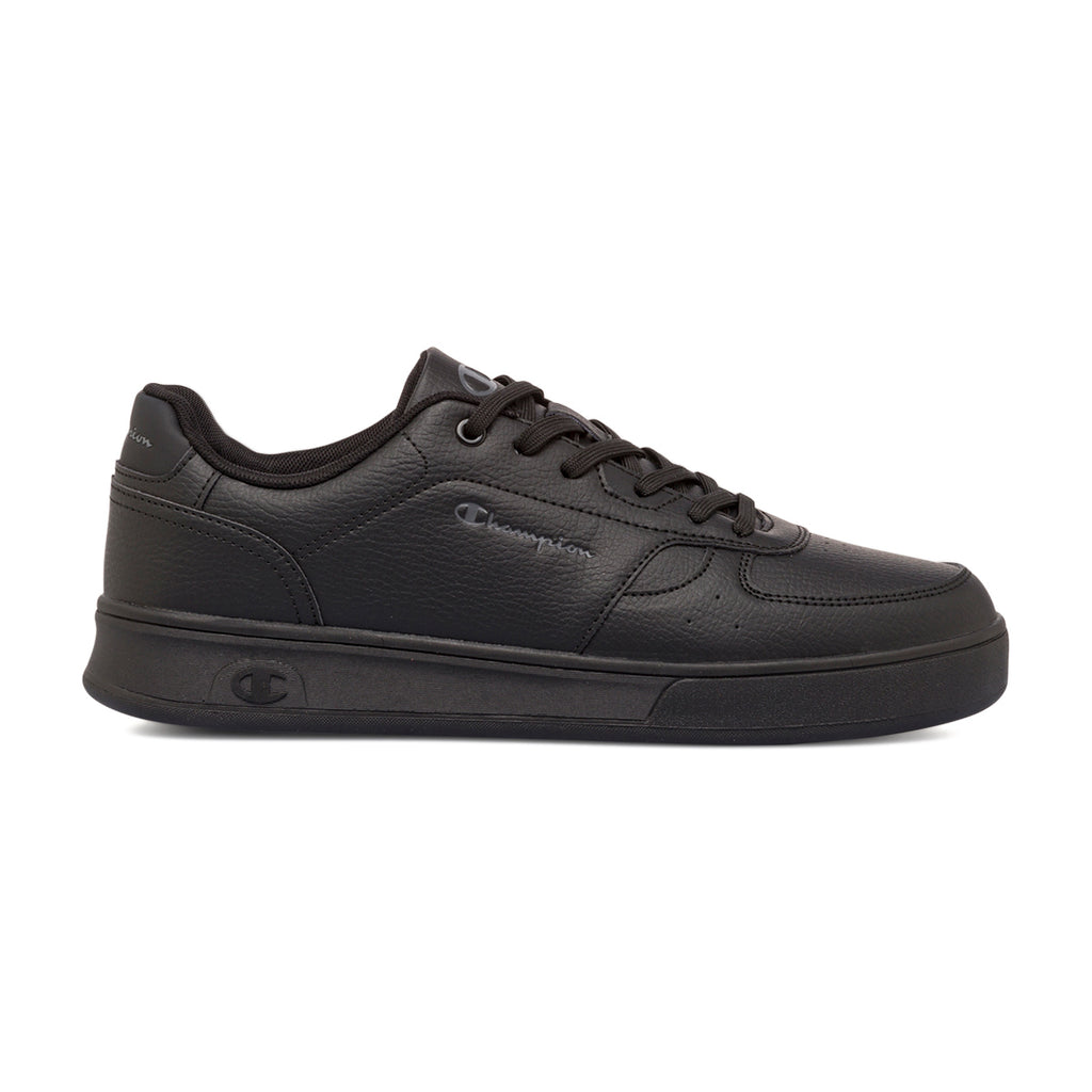 Sneakers da uomo nere con logo Champion Newman