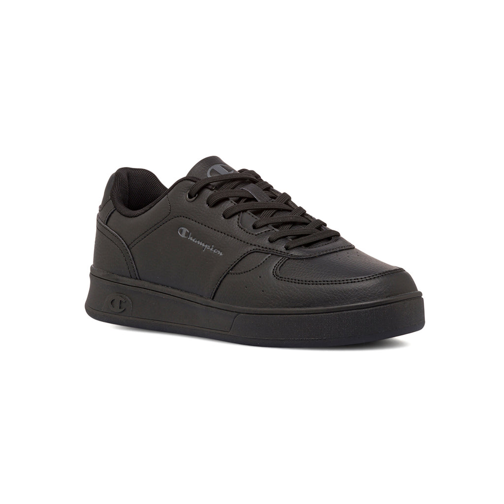 Sneakers da uomo nere con logo Champion Newman