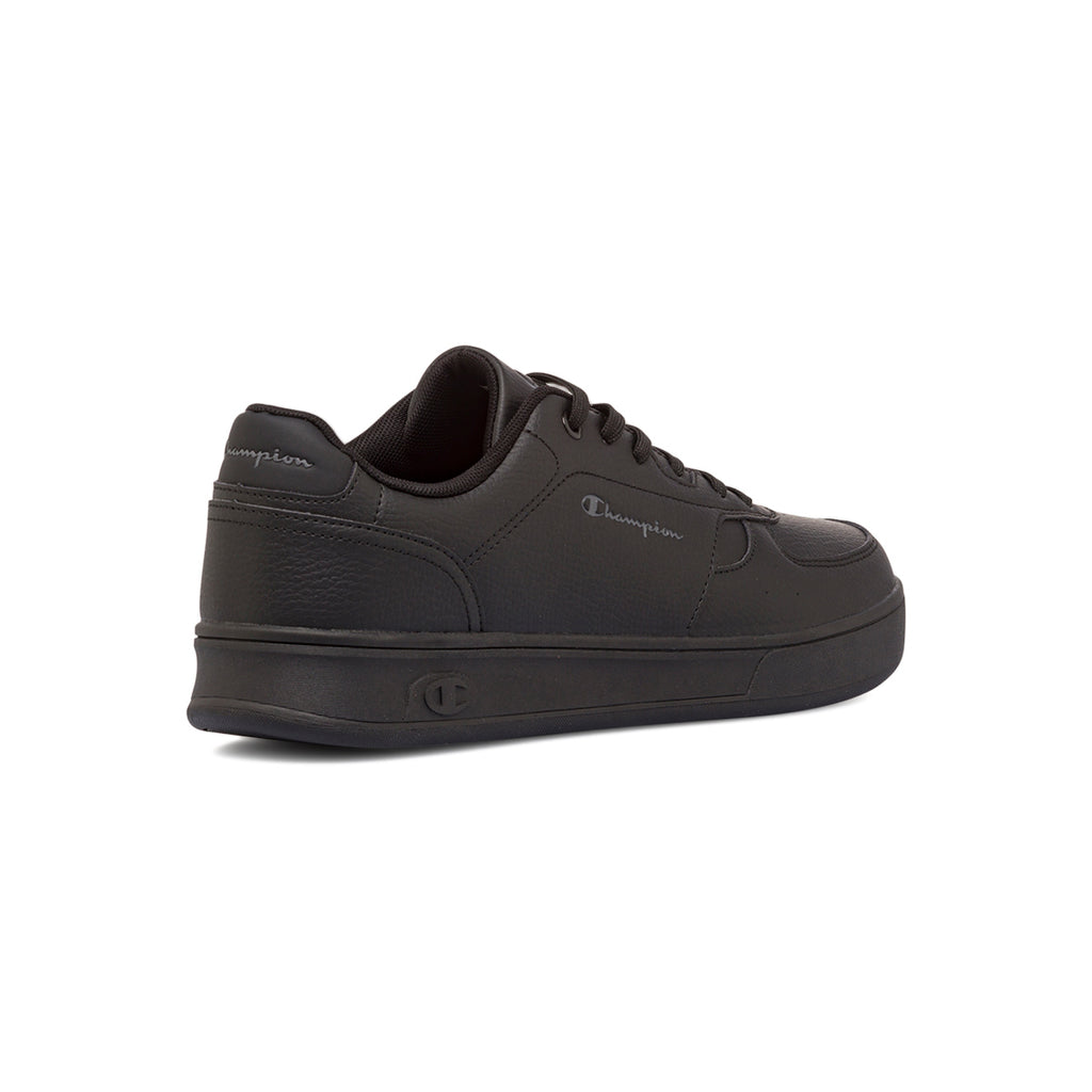 Sneakers da uomo nere con logo Champion Newman