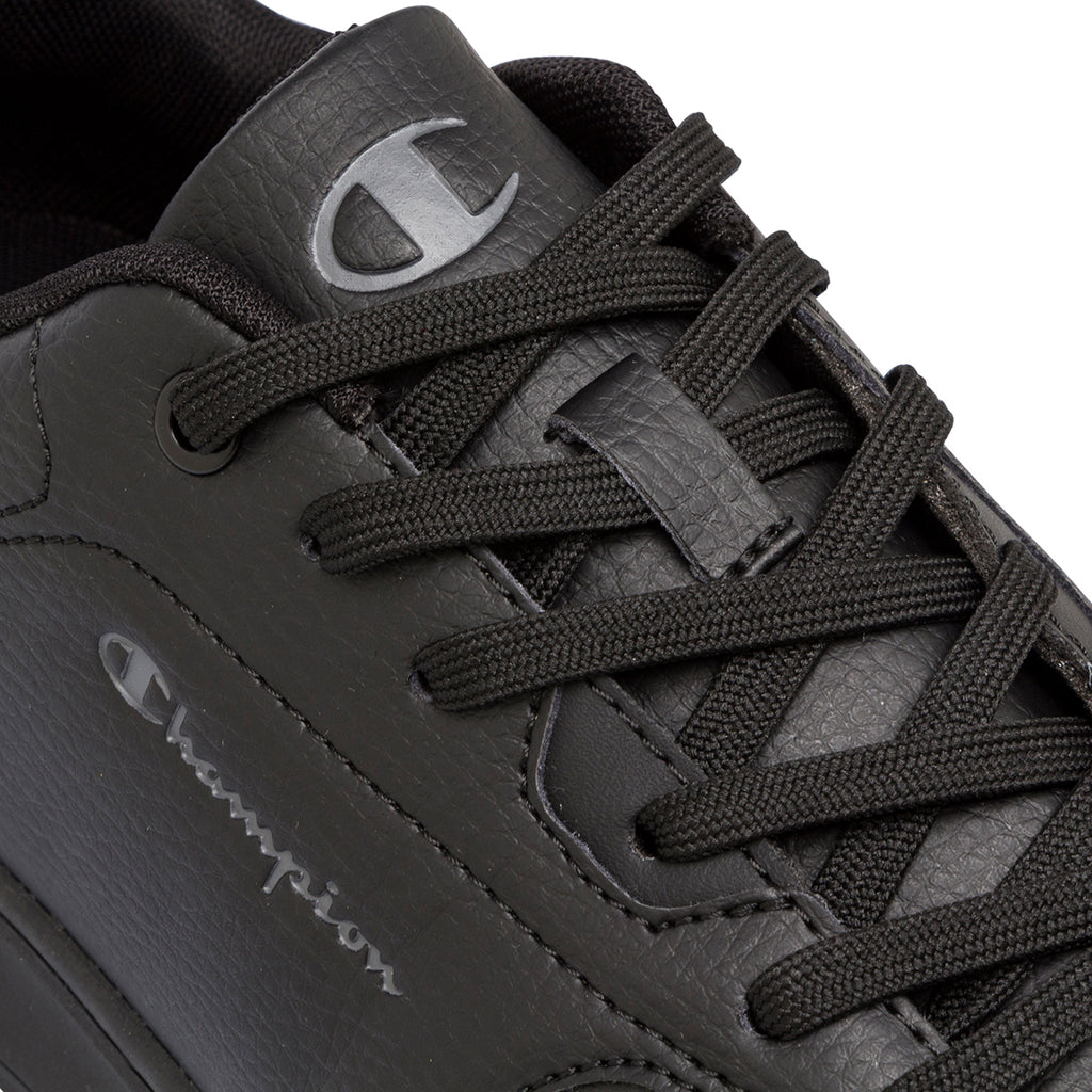 Sneakers da uomo nere con logo Champion Newman