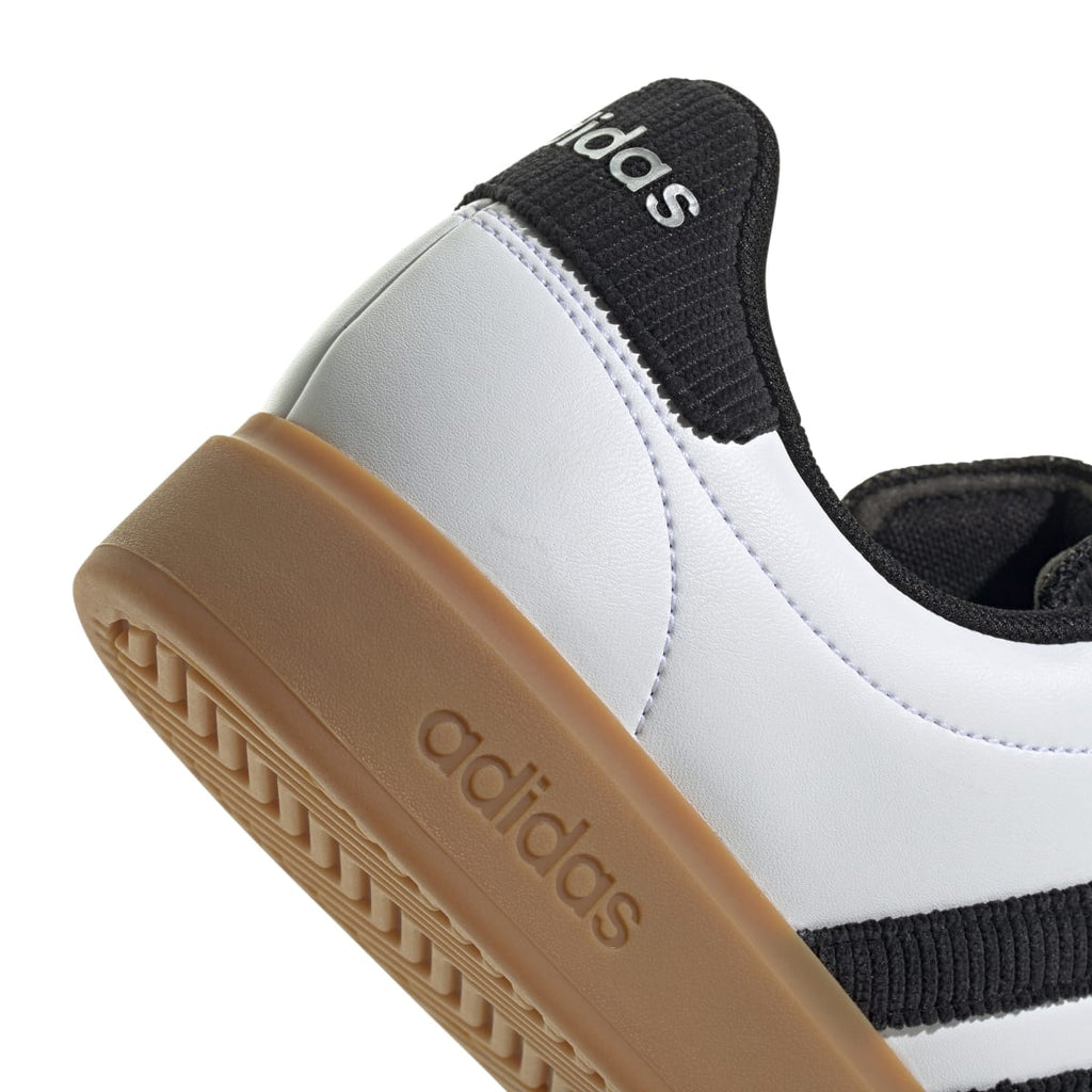Sneakers casual da uomo bianche e nere con logo adidas Grand Court 2.0