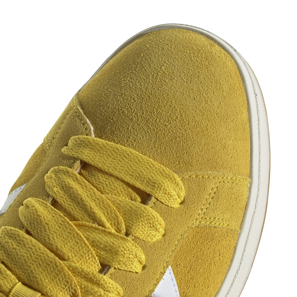 Sneakers da uomo gialle in pelle effetto scamoscato adidas Grand Court Base 00s