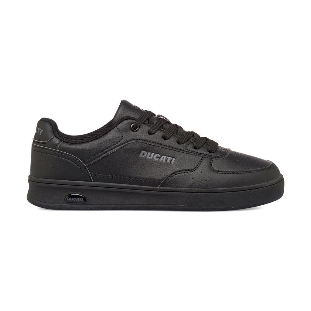 Sneakers nere da Uomo con logo laterale in tono Ducati