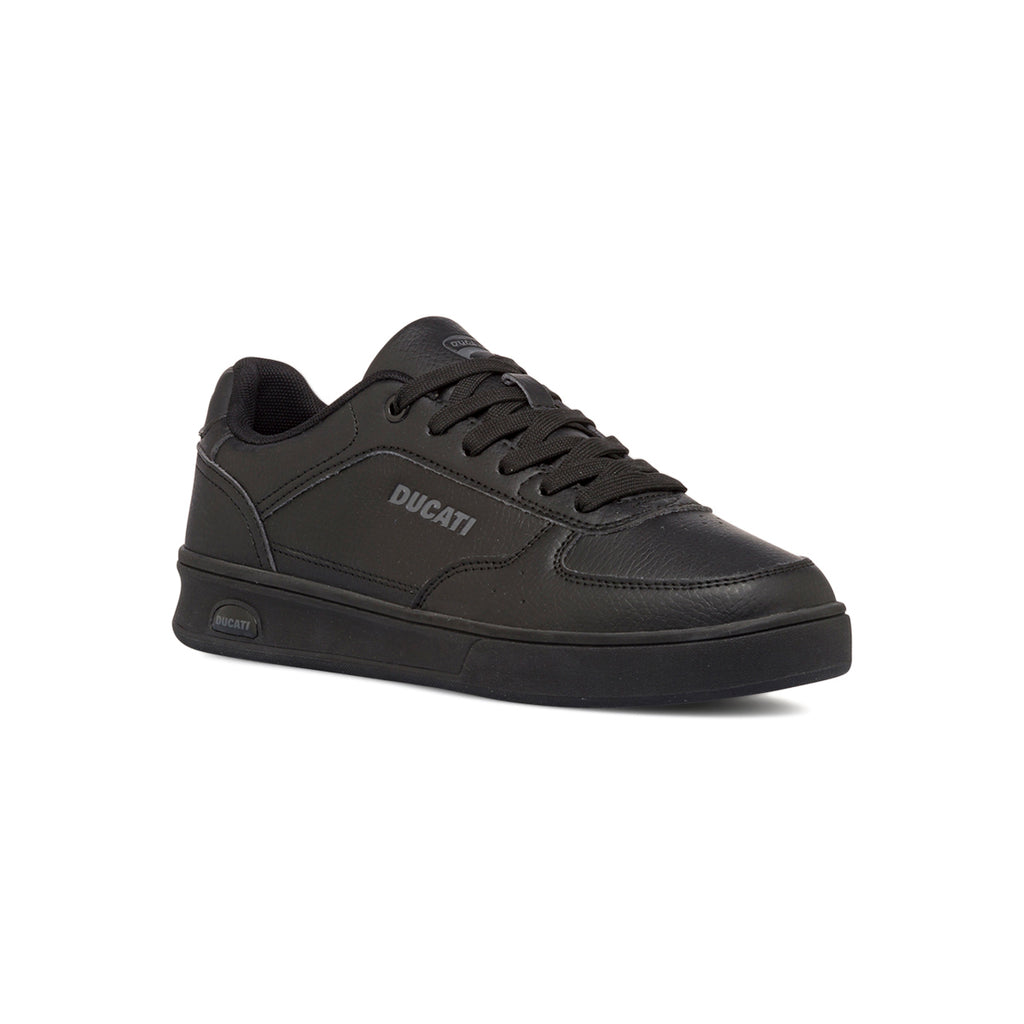 Sneakers nere da Uomo con logo laterale in tono Ducati