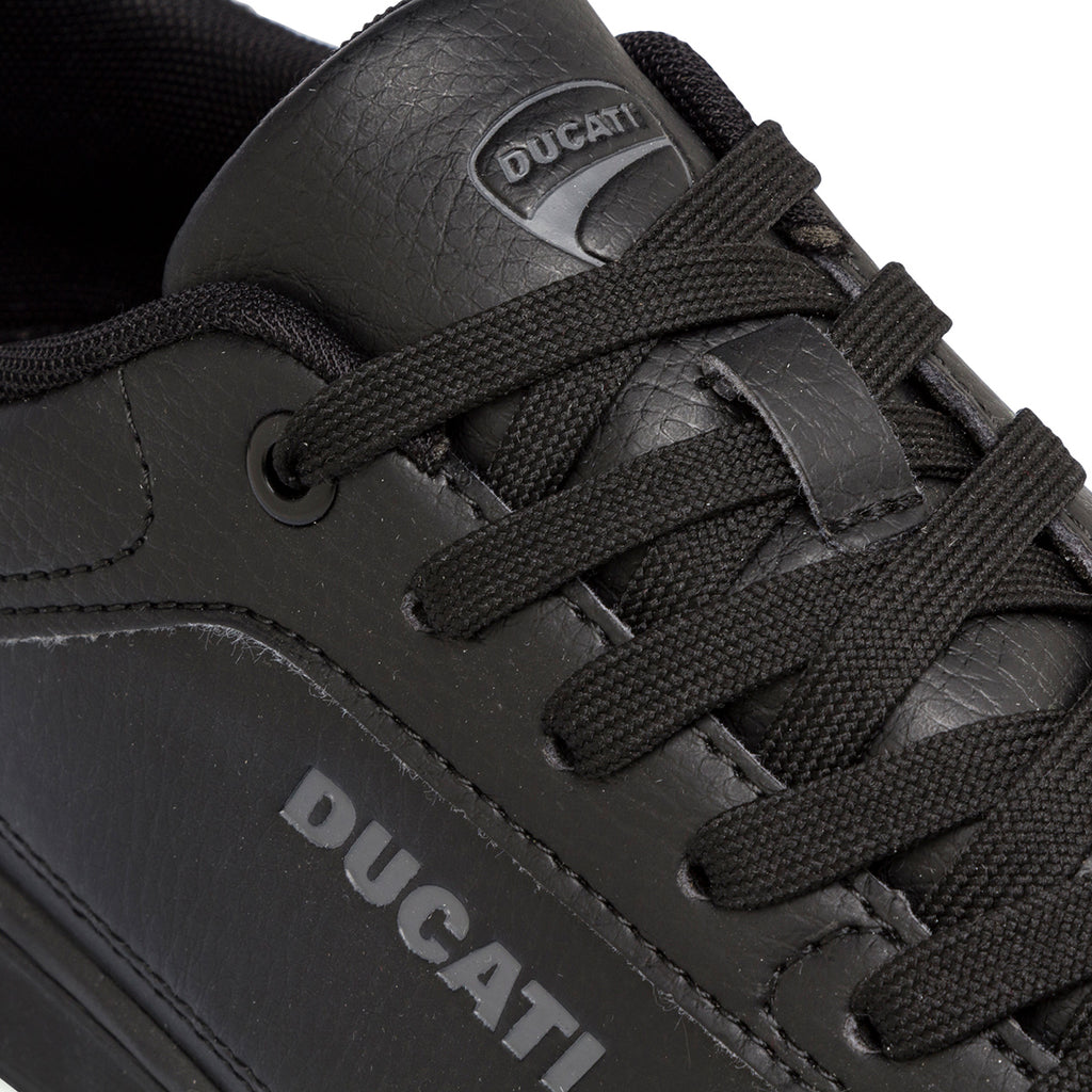 Sneakers nere da Uomo con logo laterale in tono Ducati