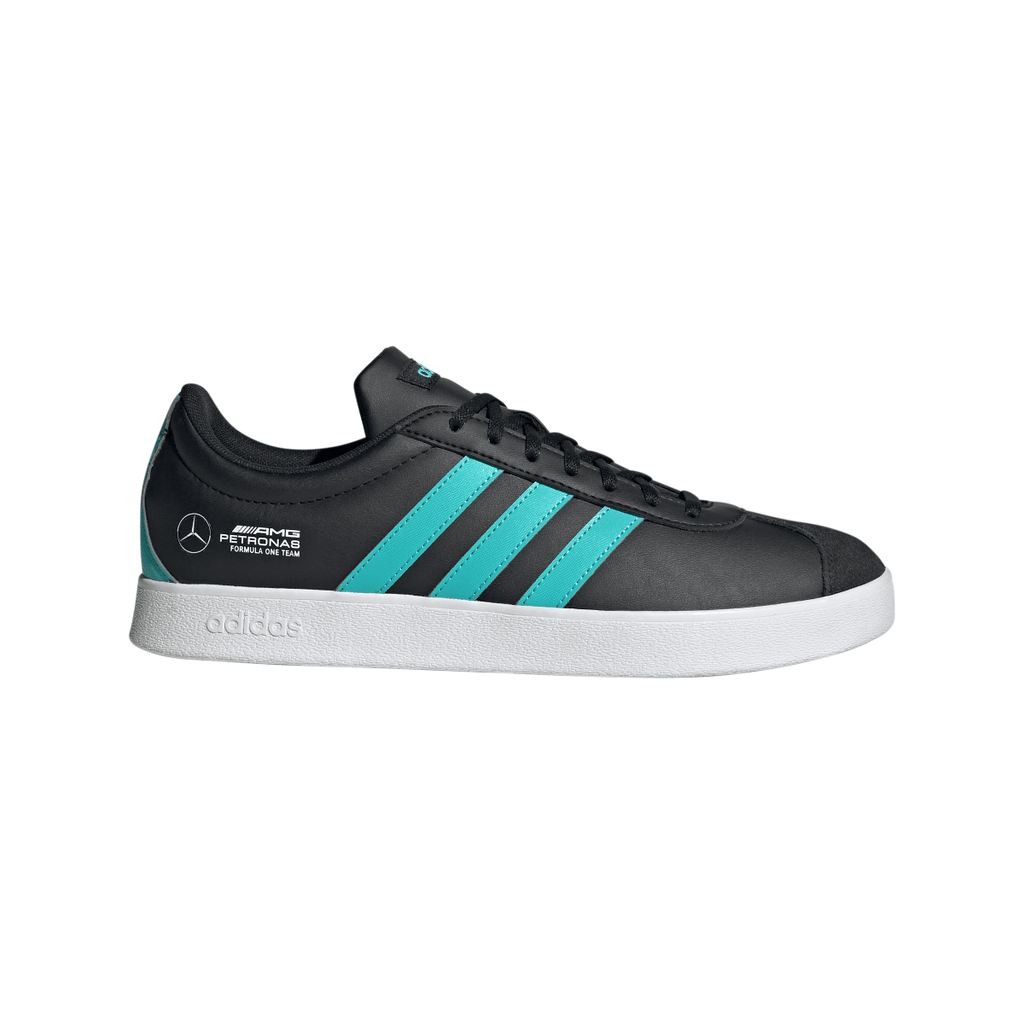 Scarpe Nere con dettagli turchesi adidas x Mercedes-AMG Petronas F1 Team VL Court