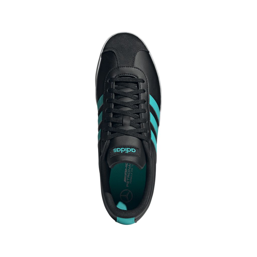 Scarpe Nere con dettagli turchesi adidas x Mercedes-AMG Petronas F1 Team VL Court