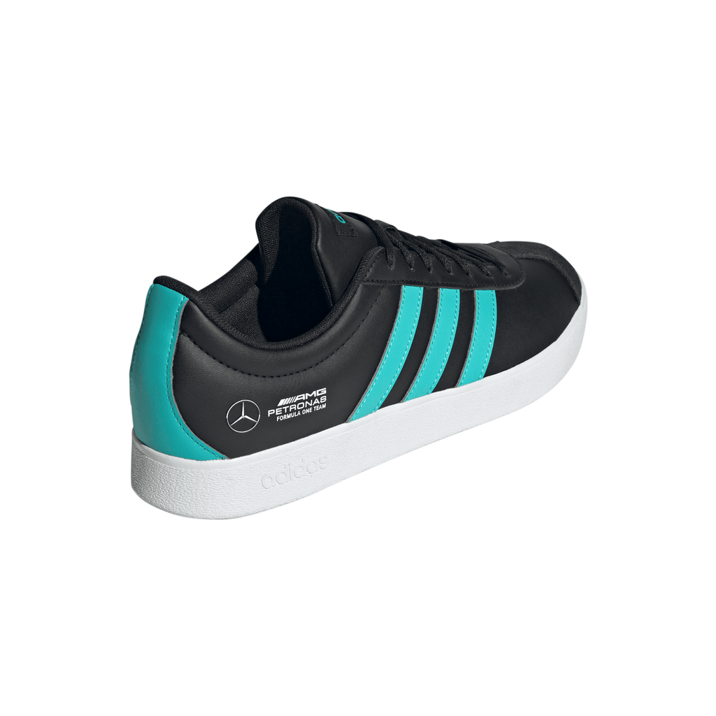 Scarpe Nere con dettagli turchesi adidas x Mercedes-AMG Petronas F1 Team VL Court