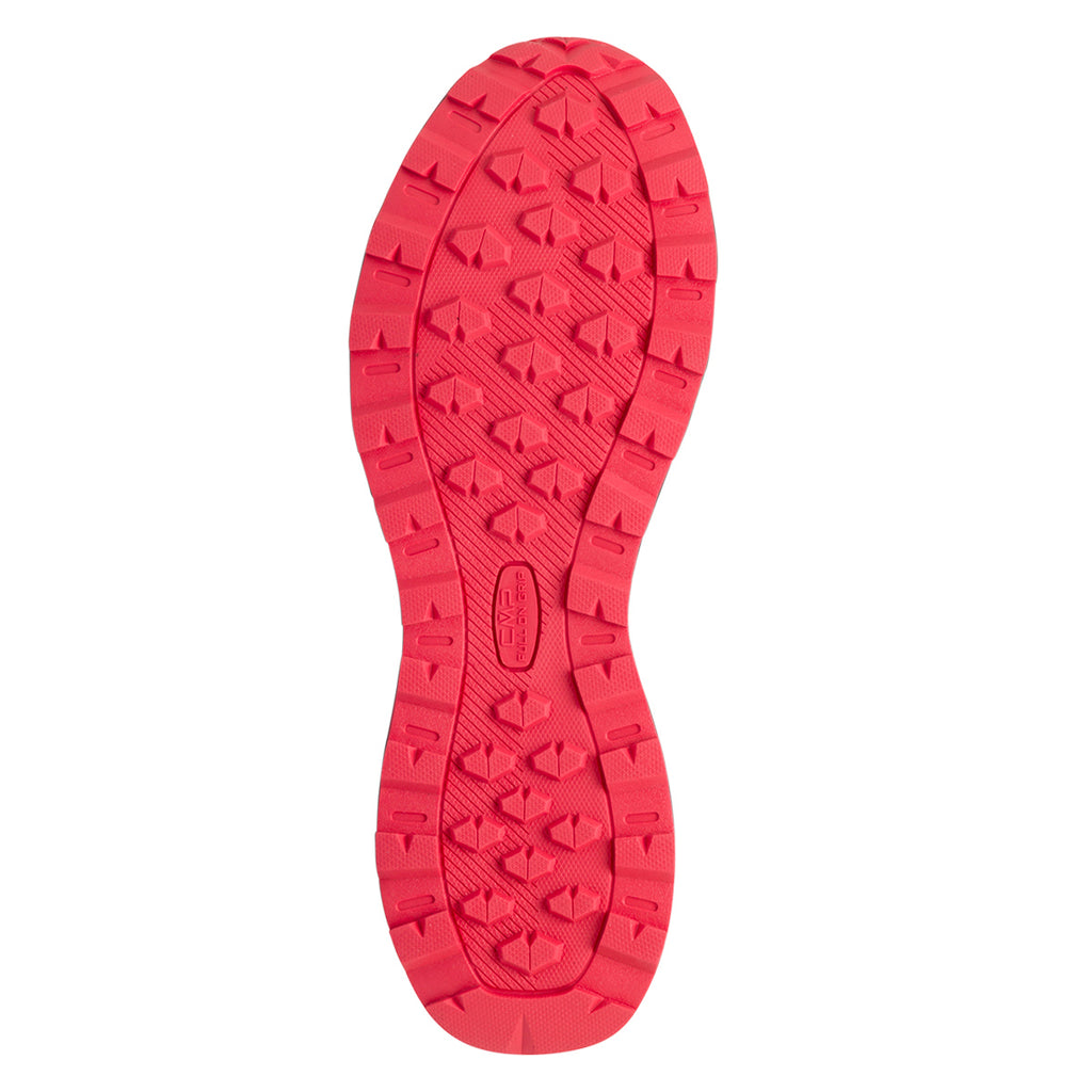 Scarpe da trail running da uomo nere waterproof con dettagli rossi e gialli CMP Phelyx