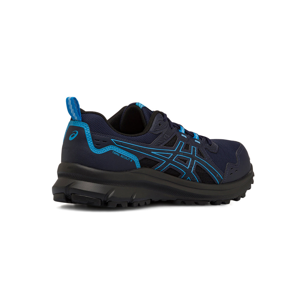 Scarpe da ginnastica blu da Uomo con dettagli azzurri Trail Scout Asics