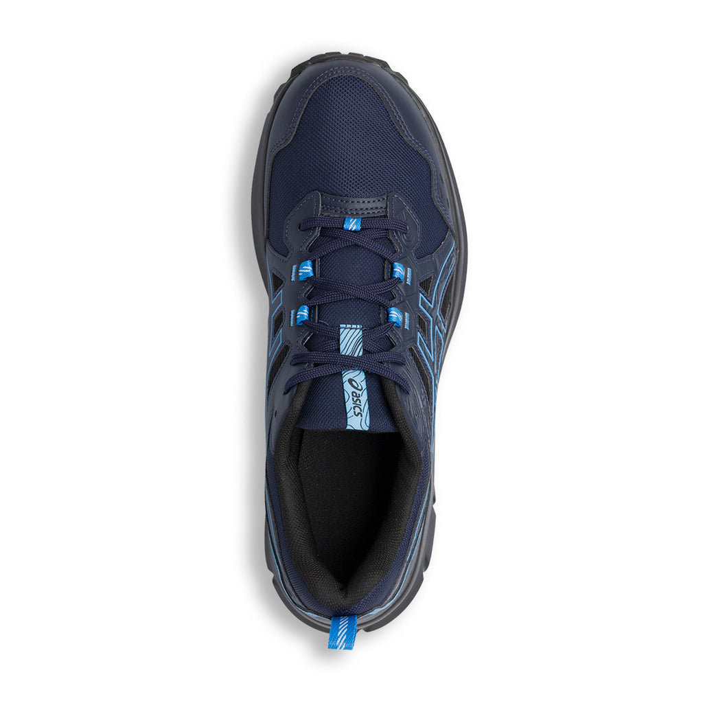 Scarpe da ginnastica blu da Uomo con dettagli azzurri Trail Scout Asics