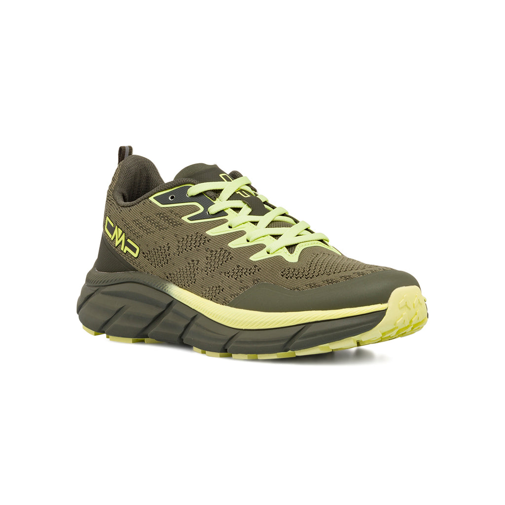 Scarpe da Trail running Verdi da Uomo con inserti gialli CMP Rahmsy