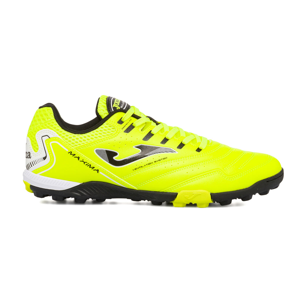 Scarpe da calcetto da uomo giallo fluo per superifici sintetiche Joma Maxima