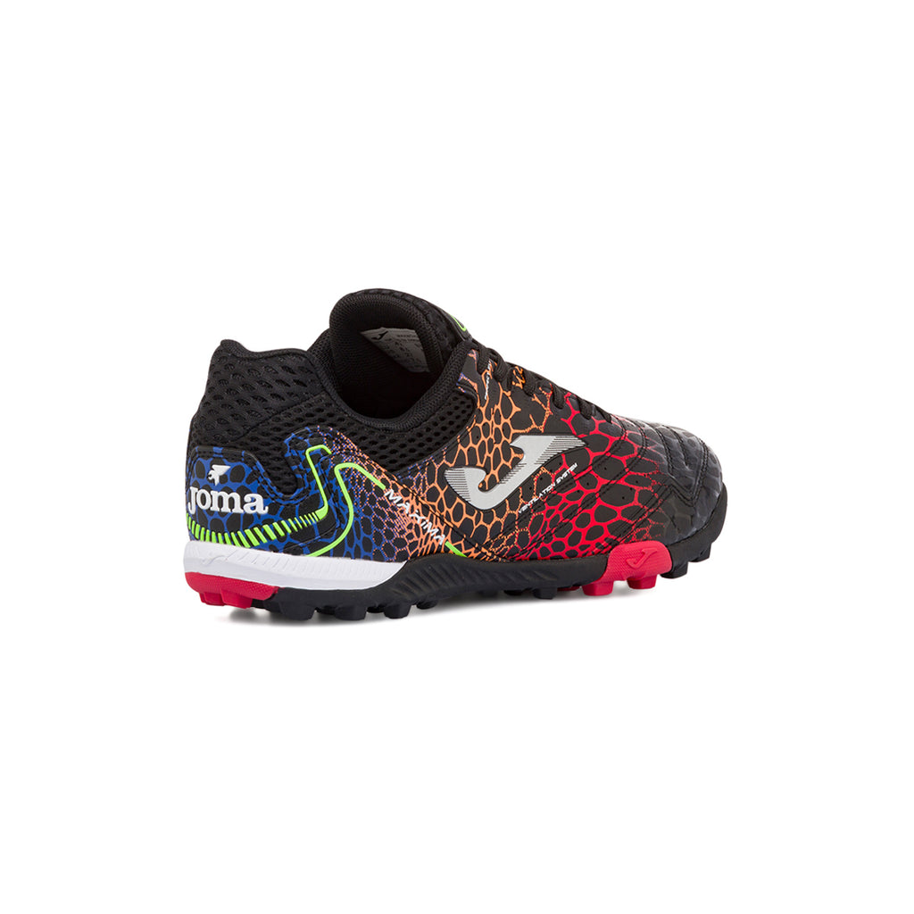 Scarpe da calcetto da uomo nere con dettagli multicolore Joma Maxima