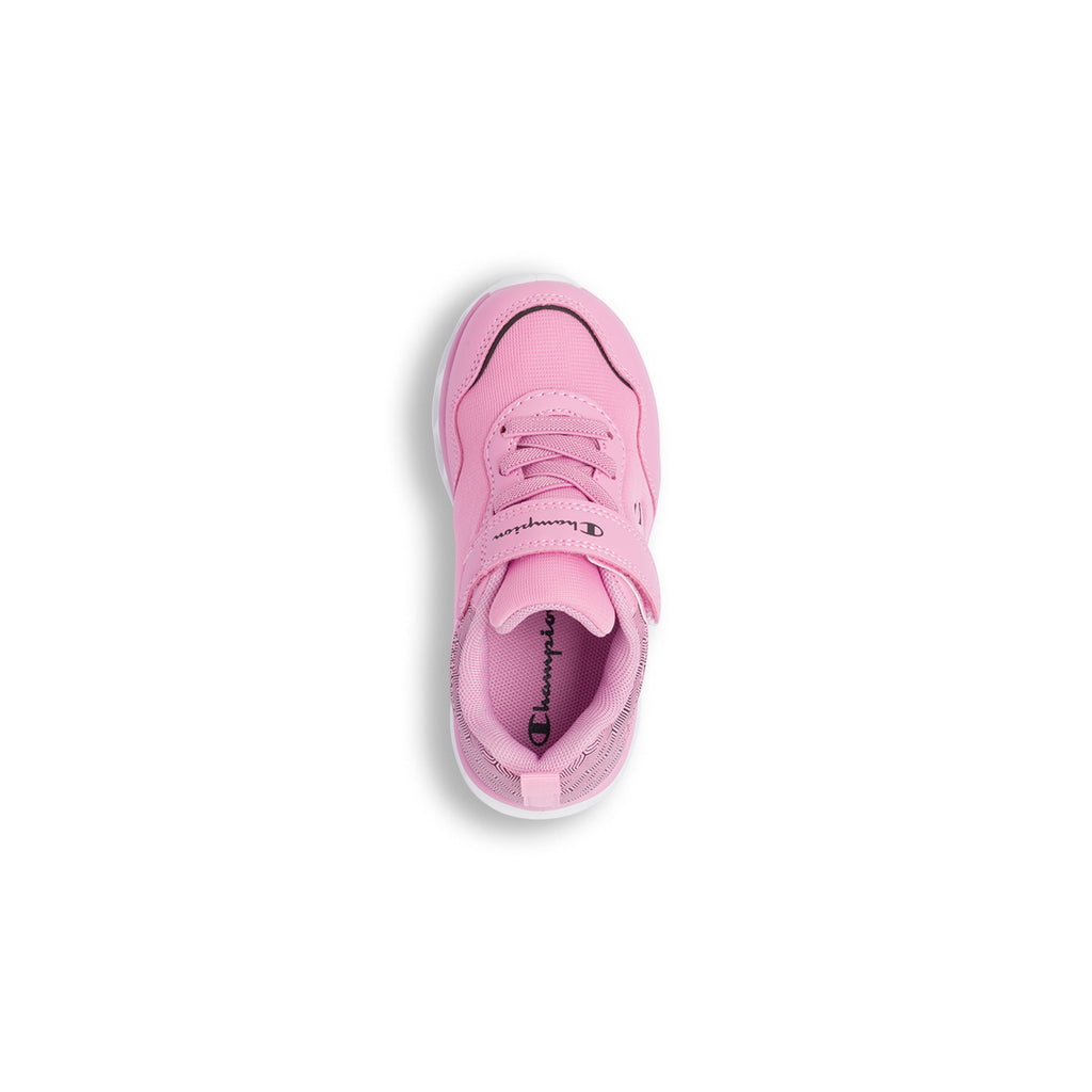 Sneakers da bambina rosa con luci Champion Wave 2