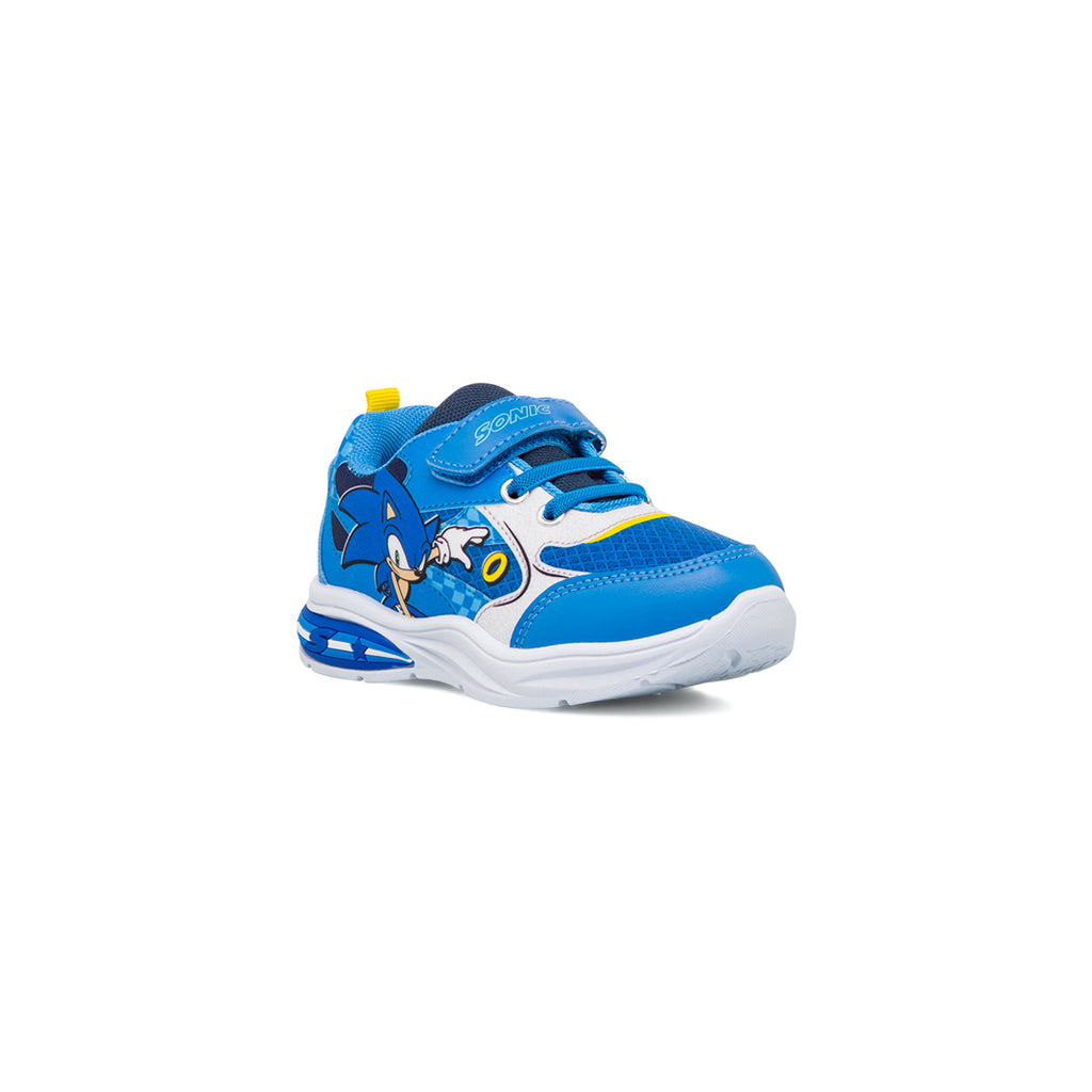 Sneakers azzurre primi passi Sonic con luci