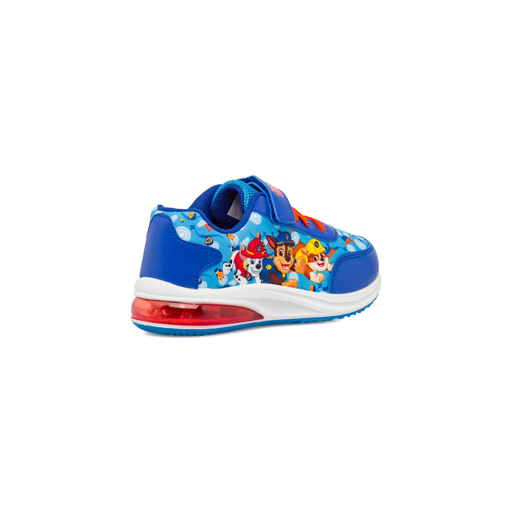 Sneakers blu da bambino con luci e stampe Paw Patrol