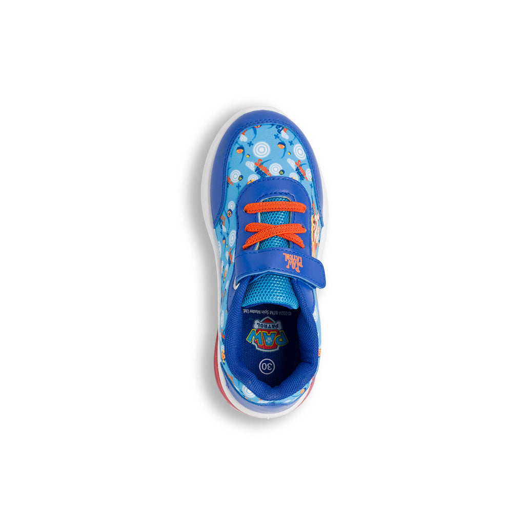 Sneakers blu da bambino con luci e stampe Paw Patrol