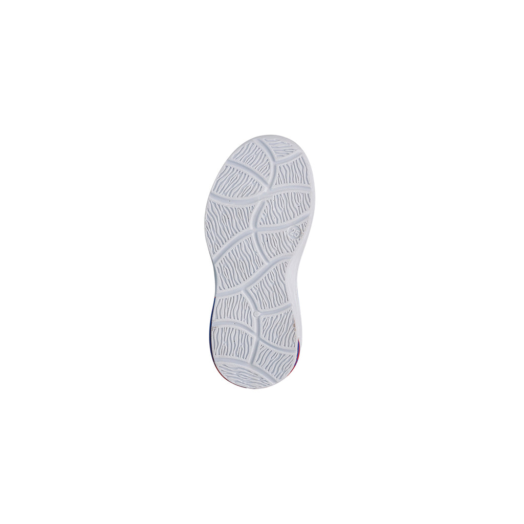 Sneakers blu da Bambino con luci nella tomaia e stampa Sonic