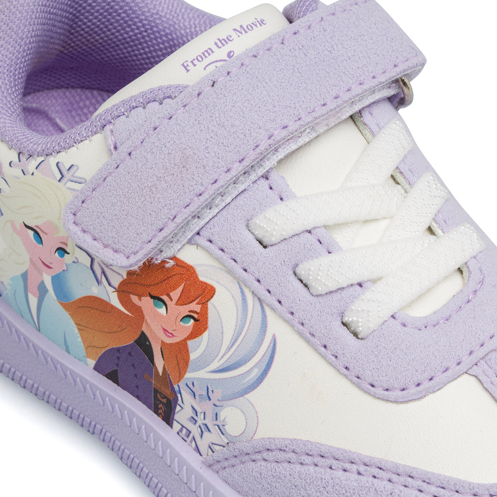Sneakers lilla da Bambina con stampa Frozen