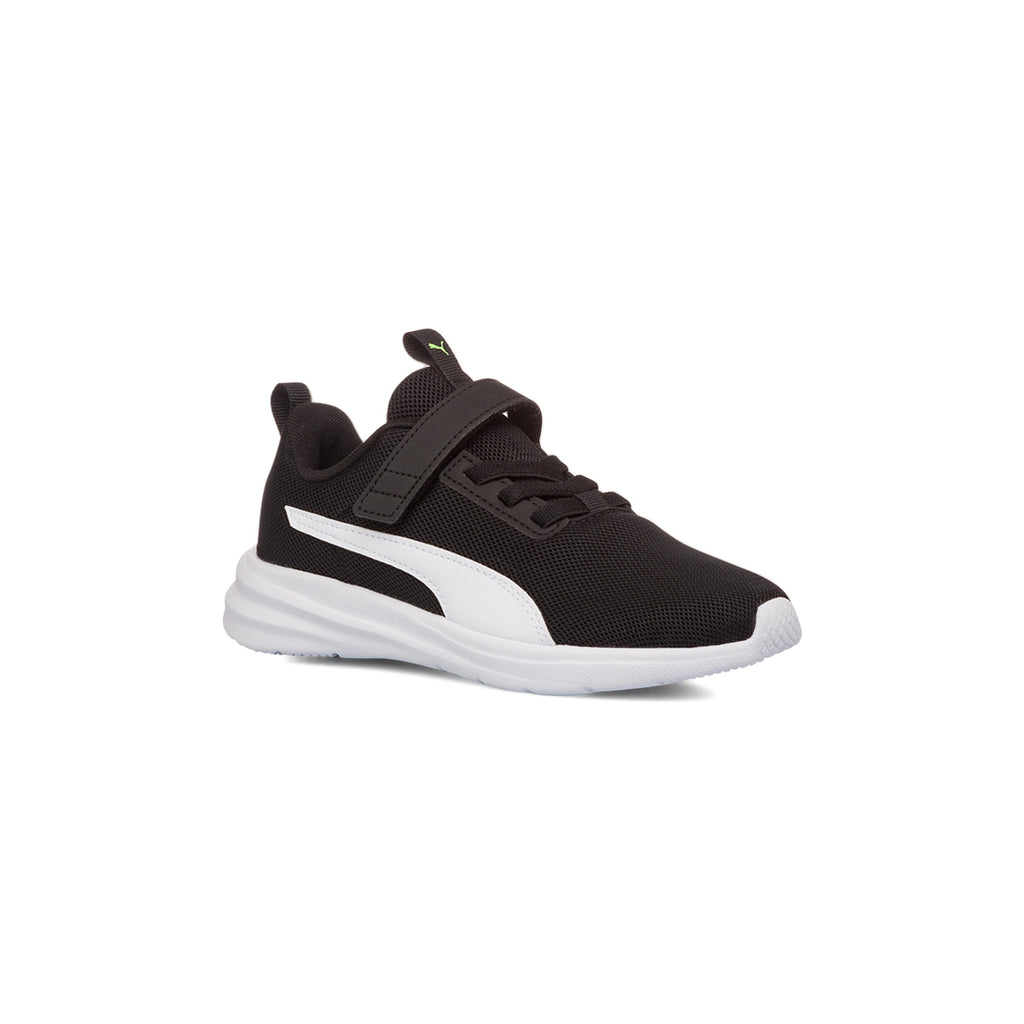Sneakers da bambino nere con logo Puma
