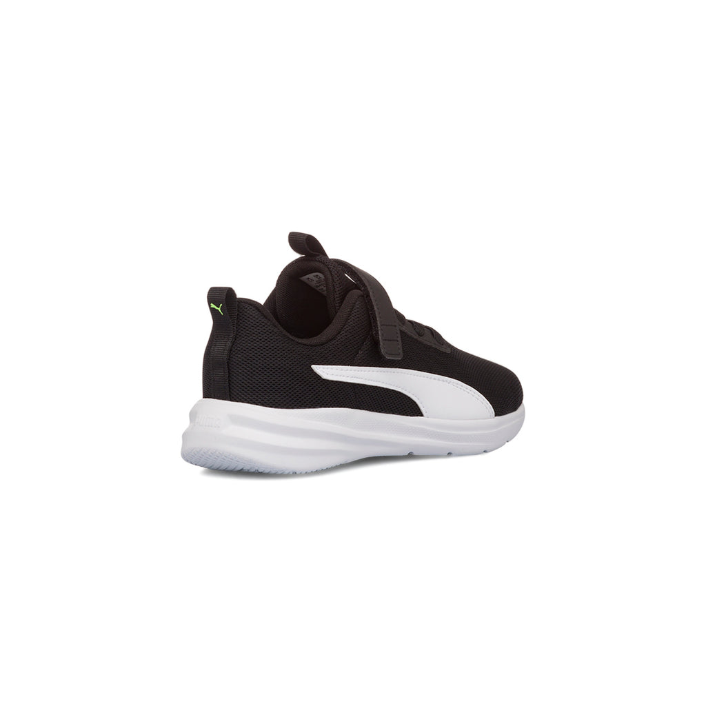Sneakers da bambino nere con logo Puma