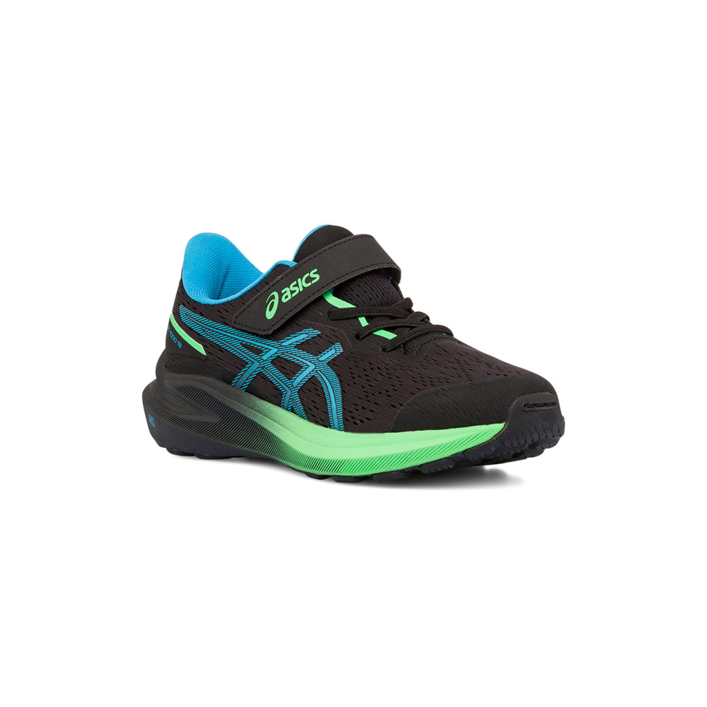 Scarpe da ginnastica nere da bambino Asics GT-1000 13