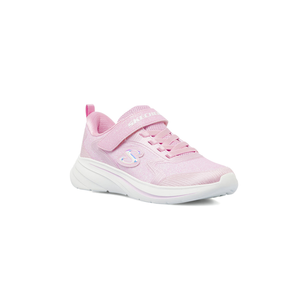 Sneakers rosa da bambina con strappo Skechers LTPK WAVE 92