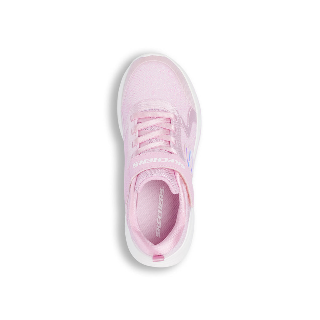 Sneakers rosa da bambina con strappo Skechers LTPK WAVE 92
