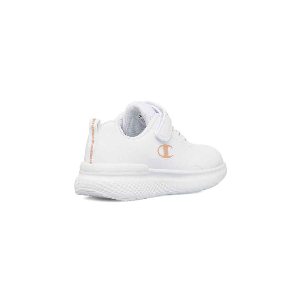Sneakers bambina bianche con logo Champion Bold Winter