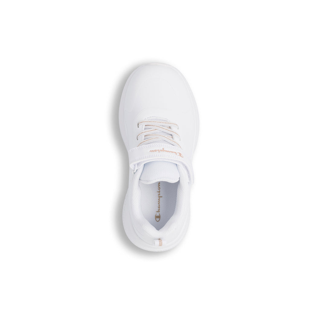 Sneakers bambina bianche con logo Champion Bold Winter