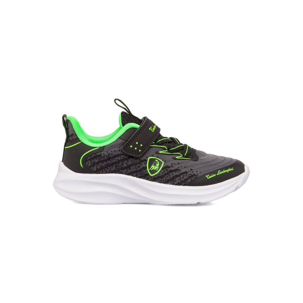 Sneakers grigie da bambino Tonino Lamborghini Raptorkick