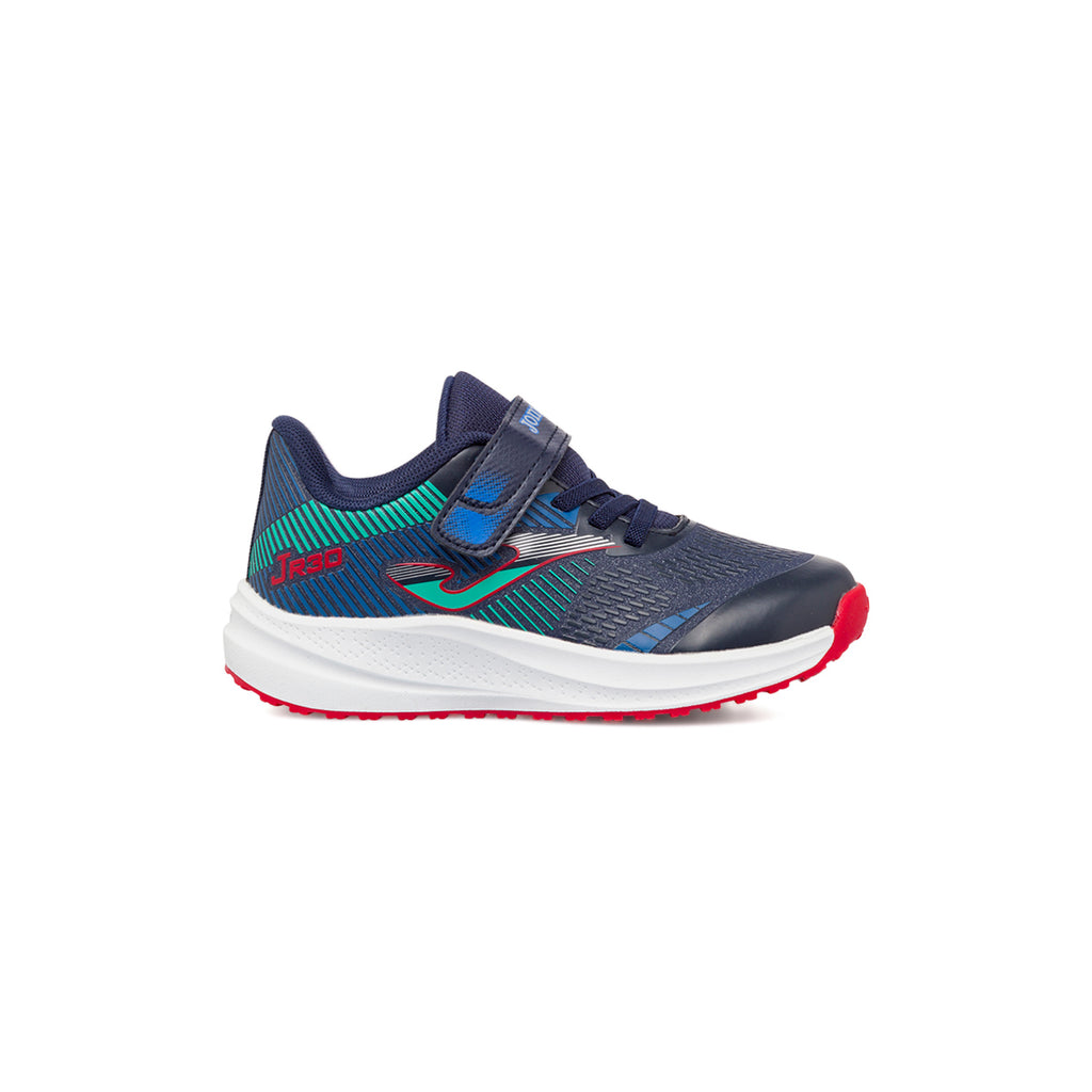 Sneakers da bambina blu con glitter Joma