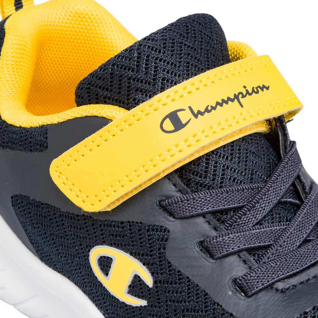 Sneakers blu da Bambino con chiusura a strappo Champion Softy Evolve