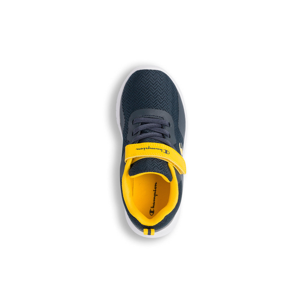 Sneakers blu da Bambino con chiusura a strappo Champion Softy Evolve